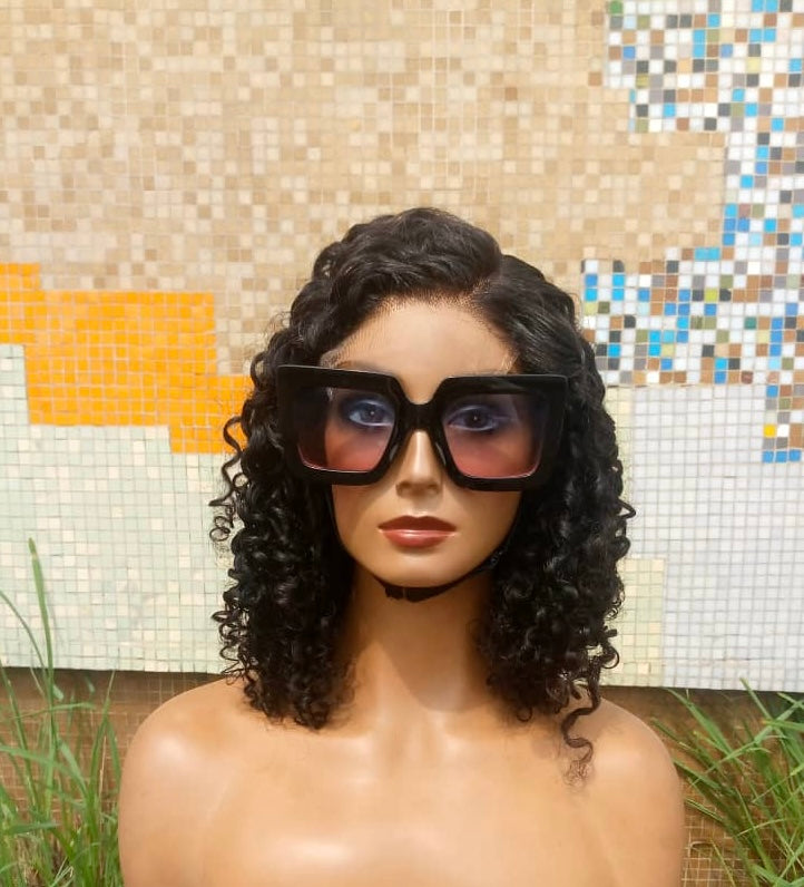 Glanz™ Pixie Curl 5x5 HD Closure Wig | 100% Human Hair