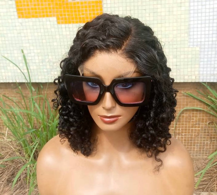 Glanz™ Pixie Curl 5x5 HD Closure Wig | 100% Human Hair