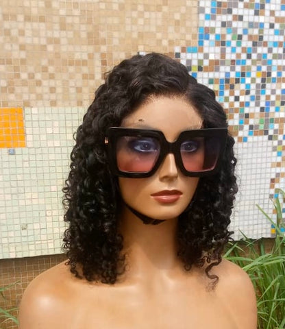 Glanz™ Pixie Curl 5x5 HD Closure Wig | 100% Human Hair