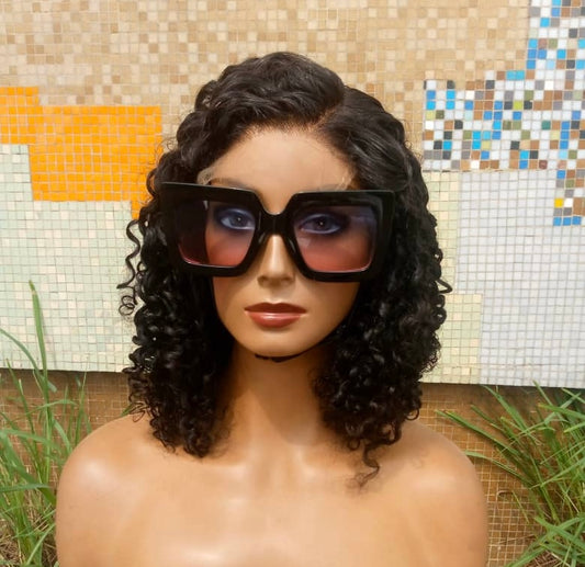 Glanz™ Pixie Curl 5x5 HD Closure Wig | 100% Human Hair